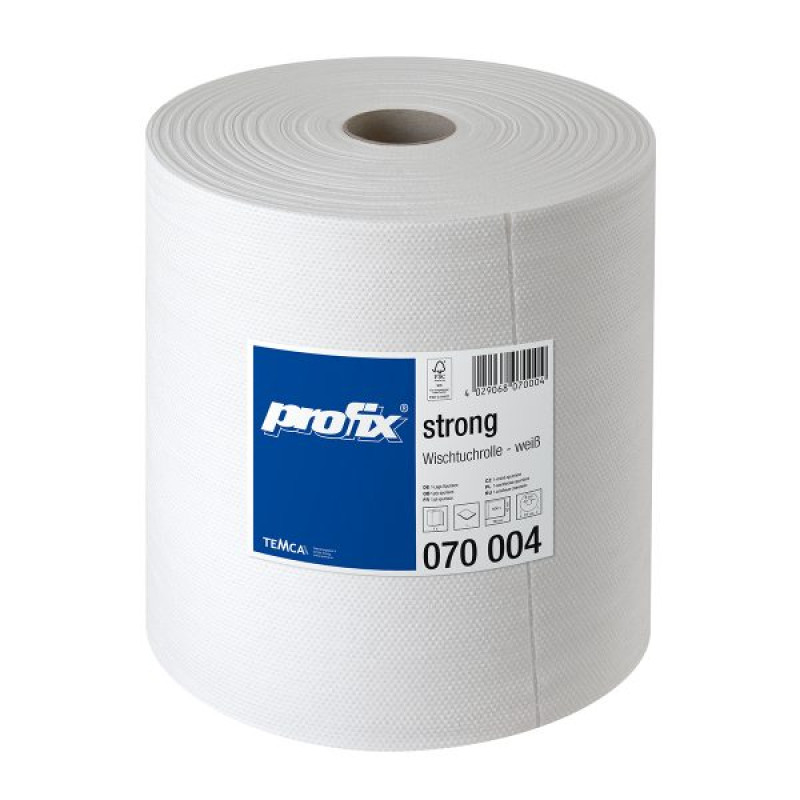 Profix Industrial Strong Roll, baltas drānas