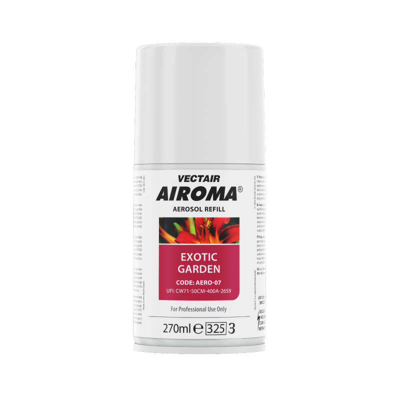 Gaisa atsvaidzinātājs Airoma Exotic Garden, 270ml