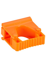 Inventāra turētājs sliedei, oranžs, 82mm