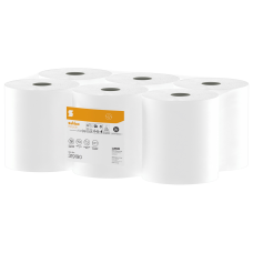 Roku dvieļi ruļļos ar centra padevi, Satino Comfort CF, jauktā šķiedra, 2k, 138m