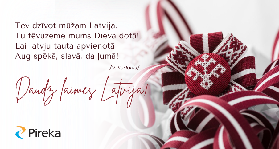 Sveicam Latvijas dzimšanas dienā!