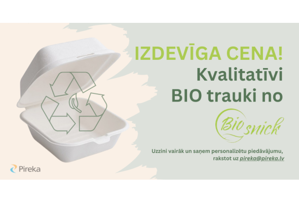 Jauni kompostējamie trauki
