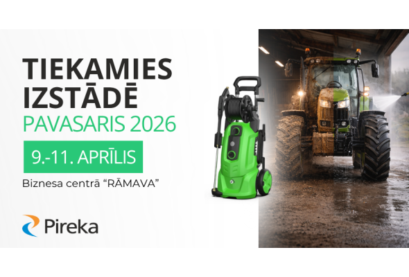 Tiekamies izstādē PAVASARIS 2026