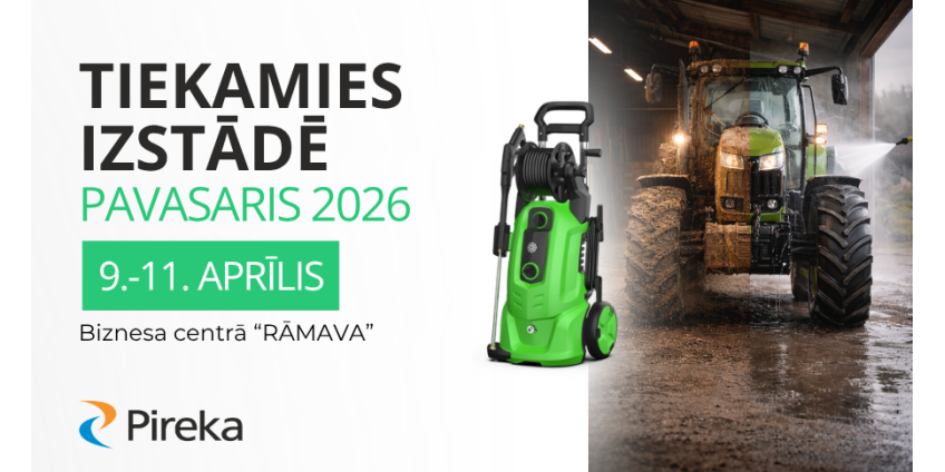 Tiekamies izstādē PAVASARIS 2026