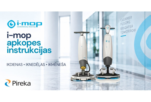 i-mop apkopes instrukcijas