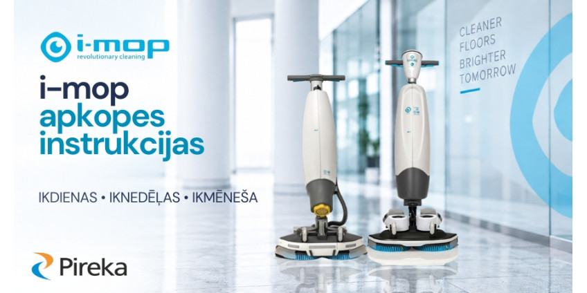 i-mop apkopes instrukcijas
