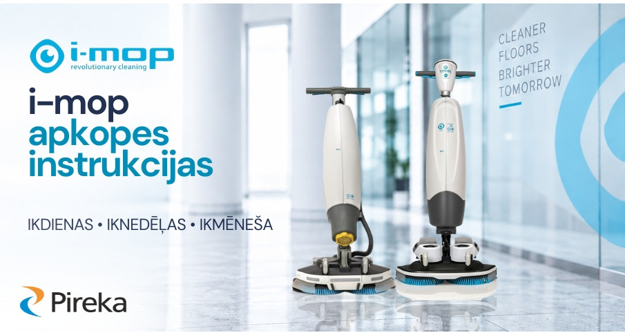 i-mop apkopes instrukcijas
