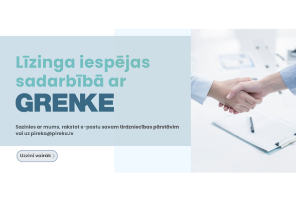 Līzinga iespējas ar GRENKE