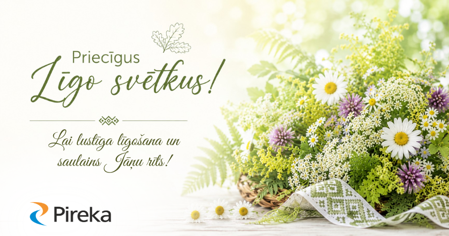 Novēlam priecīgus svētkus!