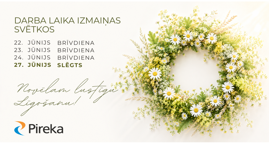Darba laika izmaiņas svētkos