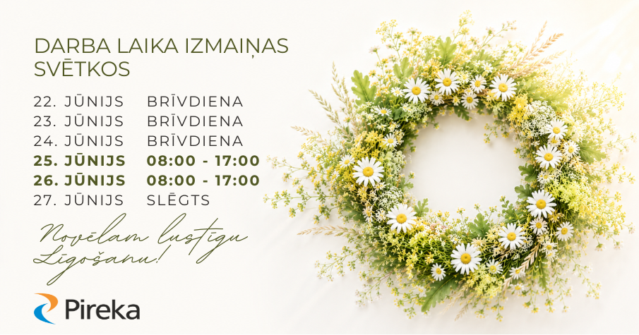 Darba laika izmaiņas svētkos