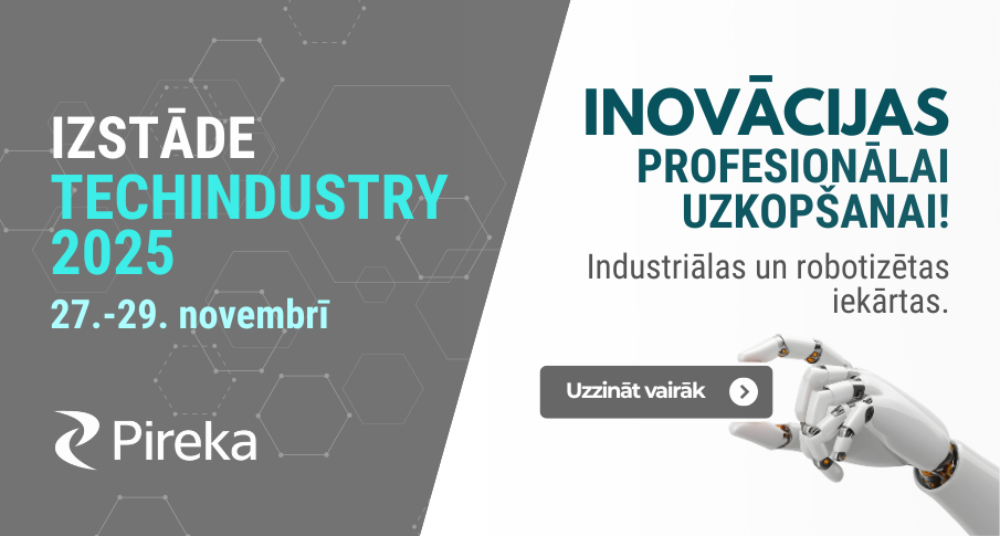 Pireka izstādē TechIndustry 2025