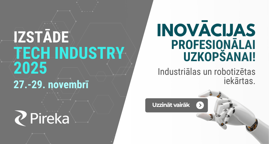 Pireka izstādē Tech Industry 2025