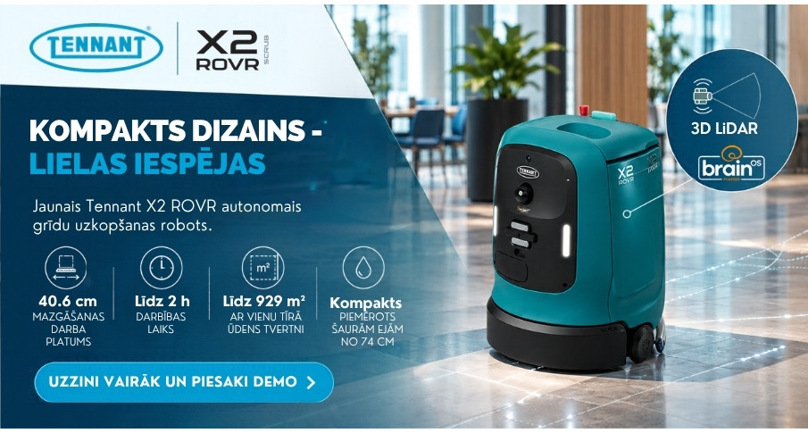 Uzkopšanas robots Tennant X2 ROVR