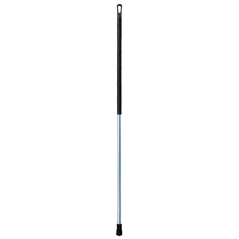Kāts alumīnija melns ar melnu rokturi, 150cm