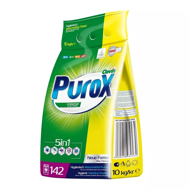 Veļas pulveris PORUX Univensal, 10kg